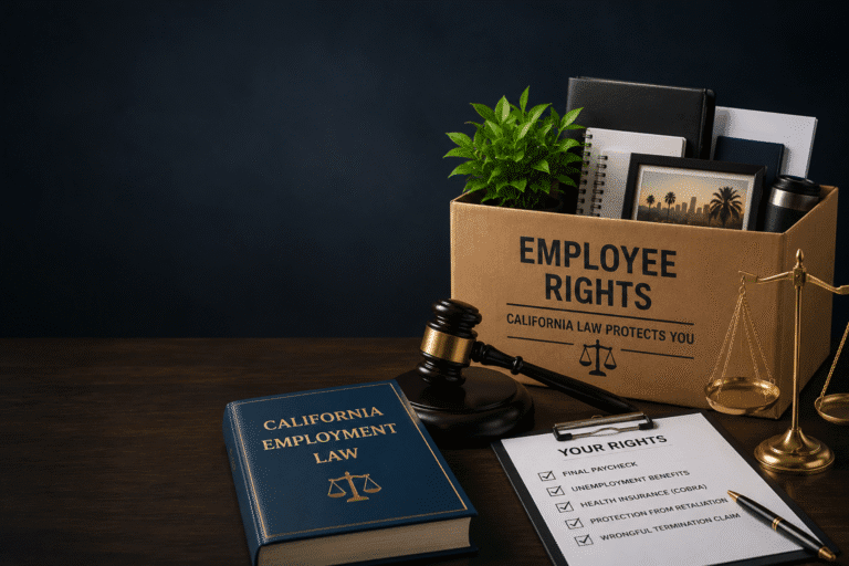 Employee Rights in California After Being Fired: What the Law Protects